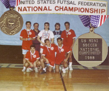 1988 USA FUTSAL FEDERATION CHAMPIONS U-19 BOYS